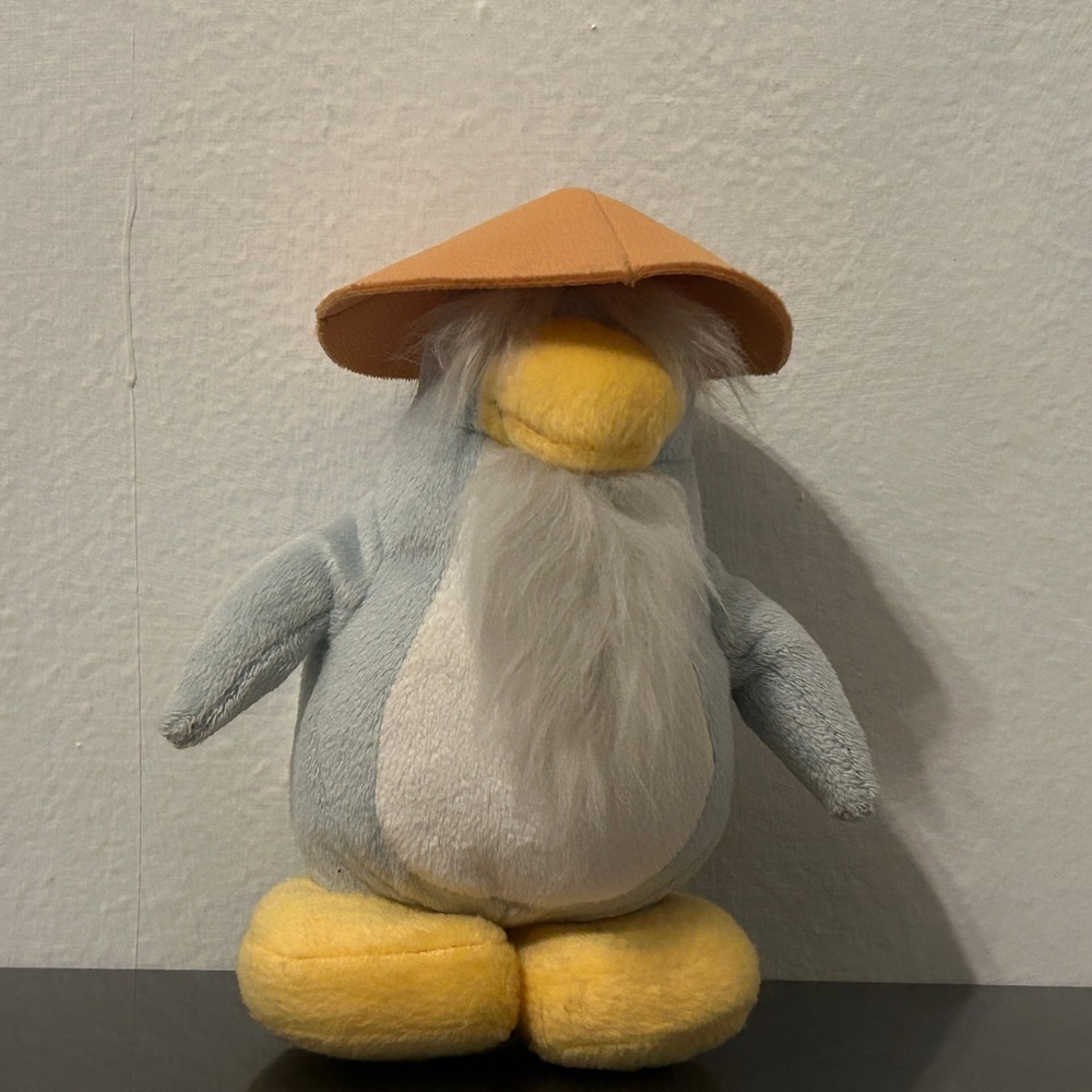 Club Penguin 7” Sensei plush